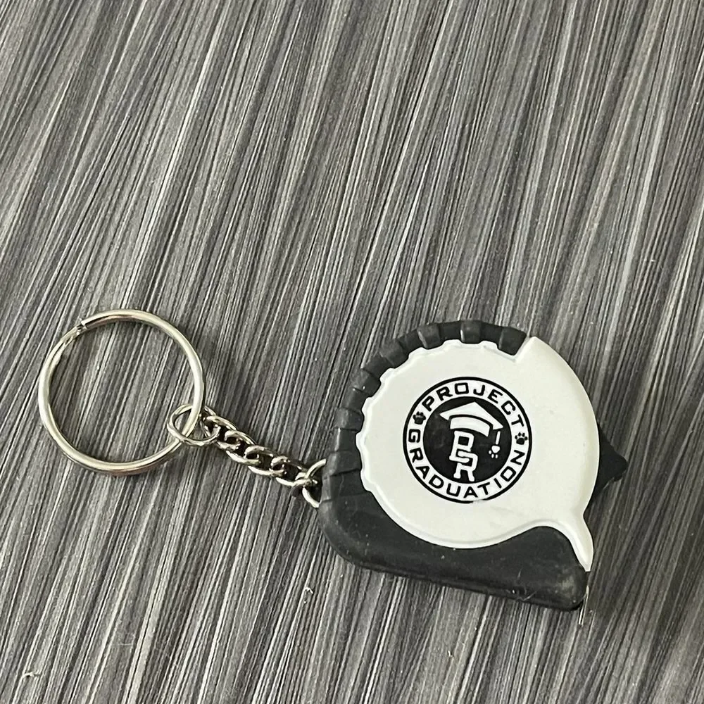 Retractable Steel Mini‎ Pocket Measuring Ruler Tape Keychain 100cm Measure HOT